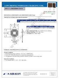 AWCCA-20R20H08-C01-B Datasheet Page 2