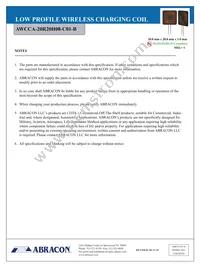 AWCCA-20R20H08-C01-B Datasheet Page 3