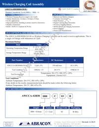 AWCCA-42R38H08-C03-B Datasheet Cover