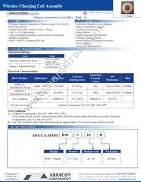 AWCCA-53N53H50-C01-B Datasheet Cover