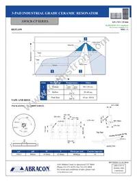 AWSCR-8.00CP-T4 Datasheet Page 3