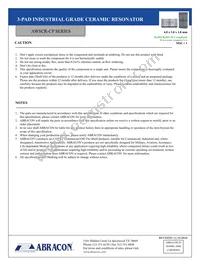 AWSCR-8.00CP-T4 Datasheet Page 4