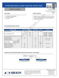 AWSZT-6.00CP-T4 Datasheet Cover