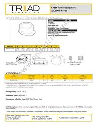 AX1005-102K Datasheet Cover