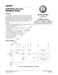 AX2061-1-WD1 Datasheet Cover