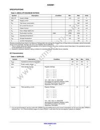 AX2061-1-WD1 Datasheet Page 4