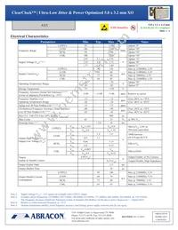 AX5PBF4-2100.0000C Datasheet Page 2