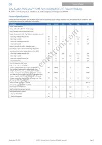 AXA003A0X4-SRZ Datasheet Page 5