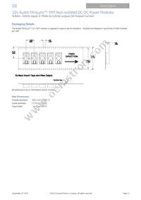 AXA003A0X4-SRZ Datasheet Page 17