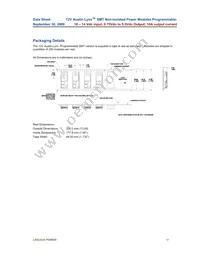 AXA010A0X3-SR Datasheet Page 17