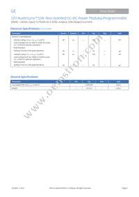 AXA010A0Y93-SRZ Datasheet Page 4