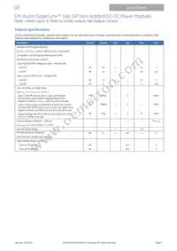 AXA016A0X3-SR Datasheet Page 5