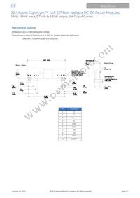 AXA016A0X3-SR Datasheet Page 17