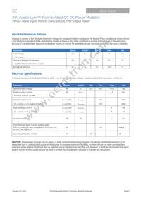 AXB070X43Z Datasheet Page 2