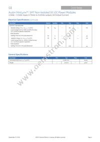 AXH003A0X4-SR Datasheet Page 4