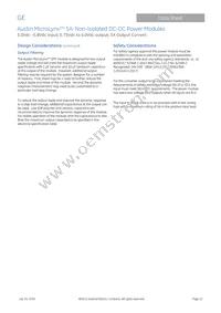 AXH005A0X-SRZ Datasheet Page 12