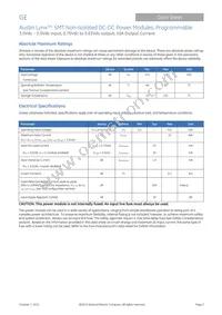 AXH010A0X-SR Datasheet Page 2