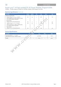 AXH010A0X3 Datasheet Page 4