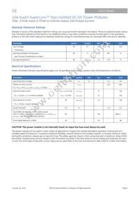 AXH016A0X3-SR Datasheet Page 2