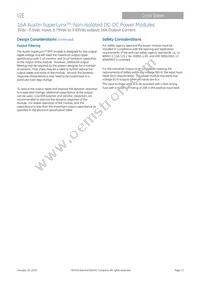 AXH016A0X3-SR Datasheet Page 11