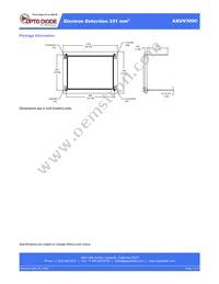 AXUV300C Datasheet Page 3