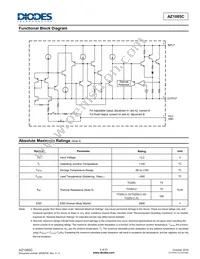 AZ1085CS-ADJTRG1 Datasheet Page 3