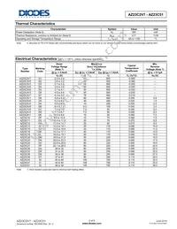 AZ23C6V8-7 Datasheet Page 2
