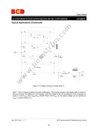 AZ34063CMTR-G1 Datasheet Page 10