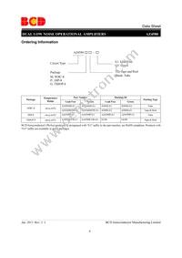 AZ4580GTR-E1 Datasheet Page 4