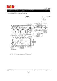 AZ494AP-E1 Datasheet Page 12