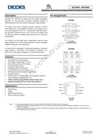 AZV3002RL-7 Datasheet Cover