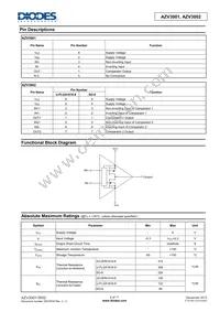 AZV3002RL-7 Datasheet Page 2