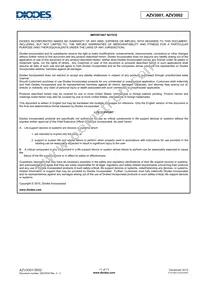 AZV3002RL-7 Datasheet Page 11