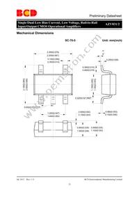 AZV831KTR-G1 Datasheet Page 23