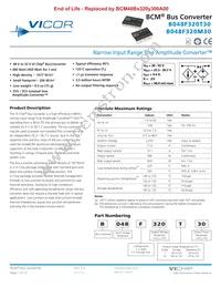 B048T320M30 Datasheet Cover