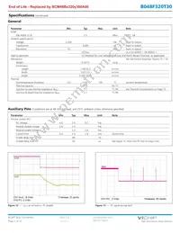 B048T320M30 Datasheet Page 5