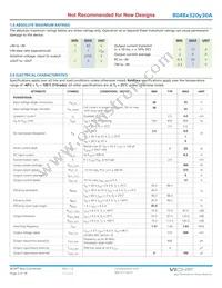 B048T320M30A Datasheet Page 2