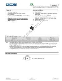 B0530WS-7-F Datasheet Cover