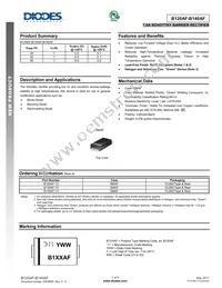 B120AF-13 Datasheet Cover