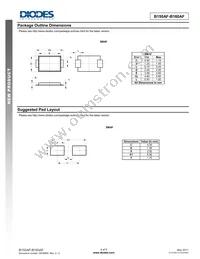 B160AF-13 Datasheet Page 4