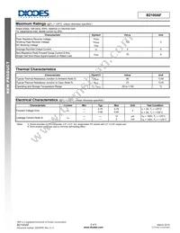 B2100AF-13 Datasheet Page 2