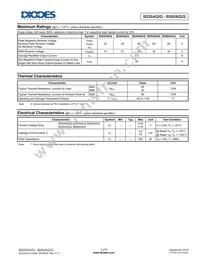 B250Q-13-F Datasheet Page 2