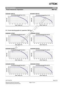 B25620C1706K981 Datasheet Page 21