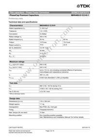 B25667C3247A375 Datasheet Page 3