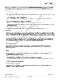 B25667C3247A375 Datasheet Page 7