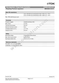 B25667C3497A375 Datasheet Page 5