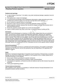 B25667C3497A375 Datasheet Page 7