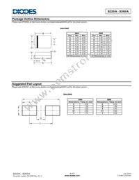 B260A-13 Datasheet Page 4