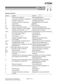 B32026B3105M000 Datasheet Page 17