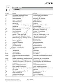 B32026B3105M000 Datasheet Page 18